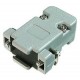 D-SUB COVER PLASTIC 9 PINS
